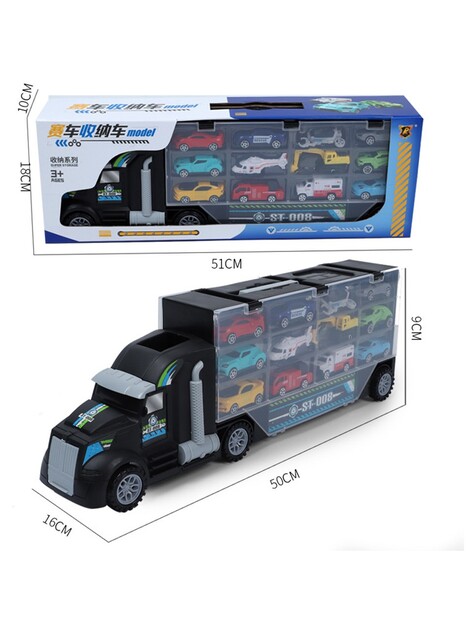 Auto kamion transporter + prijevozna sredstva plastika 50 cm