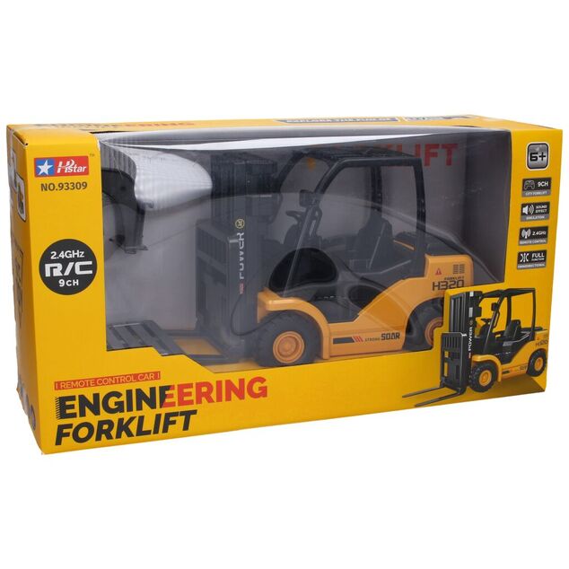 Vysokozdvižný vozík RC na diaľkové ovládanie 34 cm