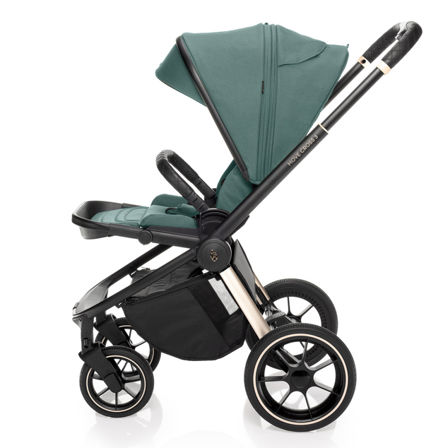 Maxi set Kočík Move Cross 3, Antique Green