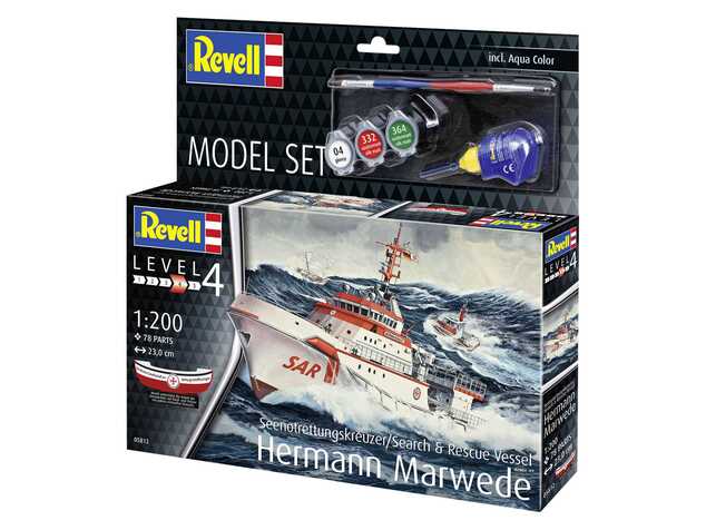 Modellset Schiff 65812 - DGzRS Hermann Marwede (1:200)