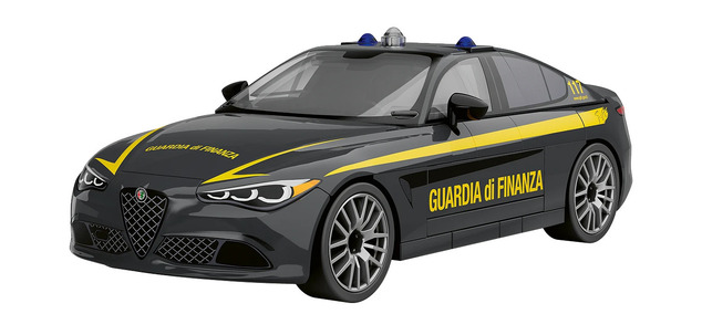 Cobi 24657 Alfa Romeo Giulia Quadrifoglio Guarda di Finanza, 1:35, 97 k