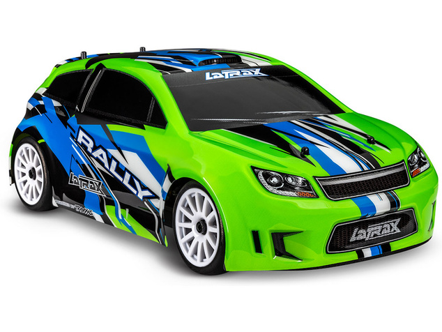 Traxxas Rally 1:18 4WD RTR červené