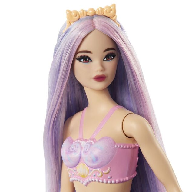 Mattel Barbie rozprávková morská panna - fialová