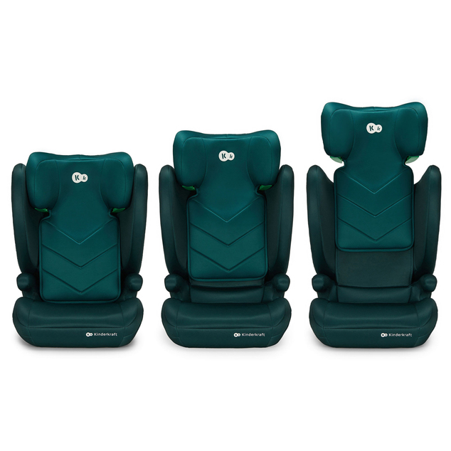 KINDERKRAFT Asiento de coche i-Spark i-Size 100-150 cm Verde