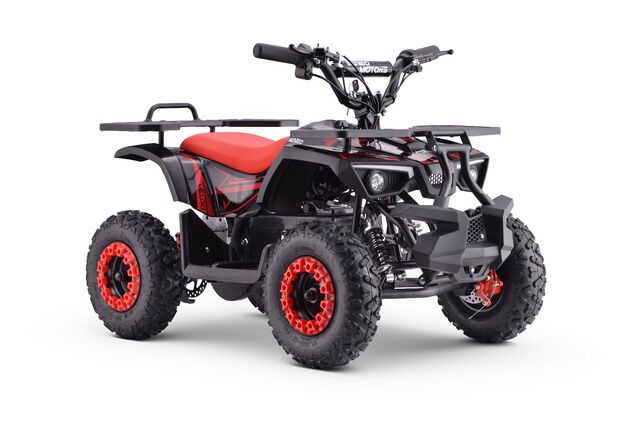 Elektrická štvorkolka pre deti Beneo Motors Veloci červená - 800W