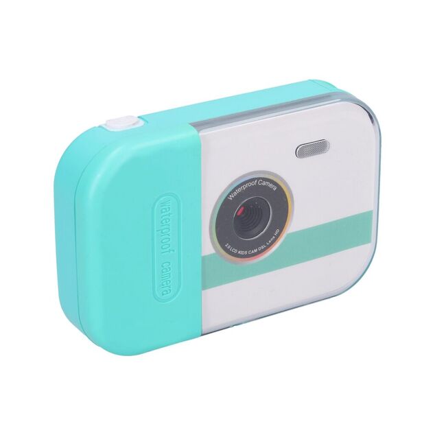 Detský digitálny fotoaparát vodeodolný modrý
