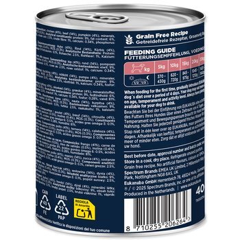 Konzerva EUKANUBA senior bohatá na hovädzie s tekvicou 400 g