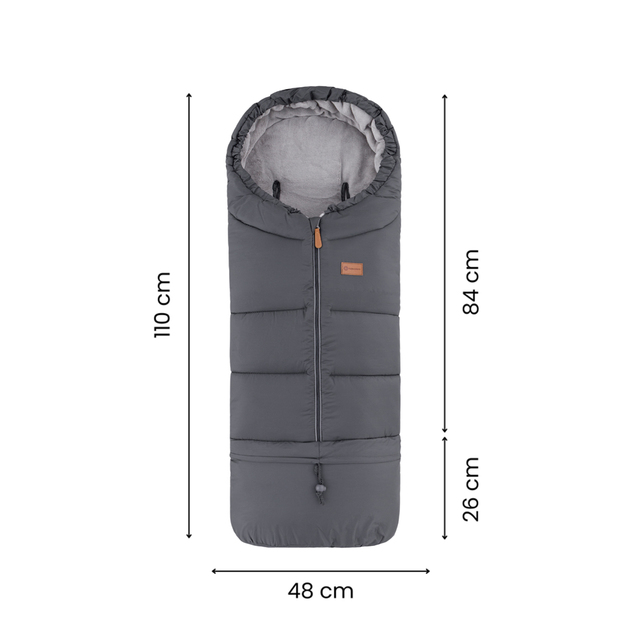 PETITE&amp;MARS Fusak nastaviteľný 3v1 Jibot Dark Walnut