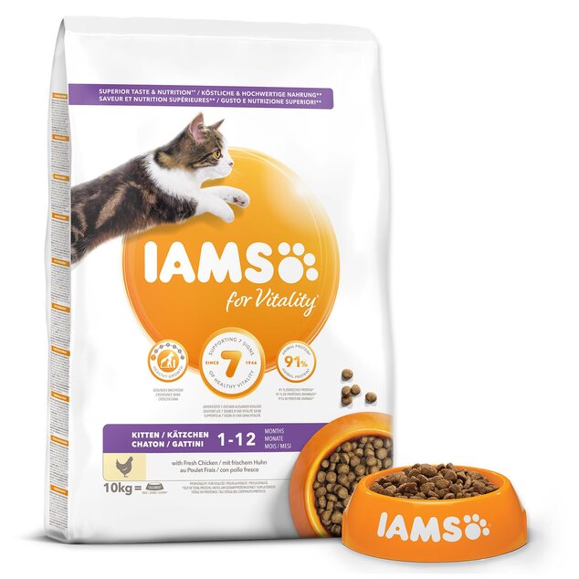 IAMS Cat Kitten Chicken 10kg