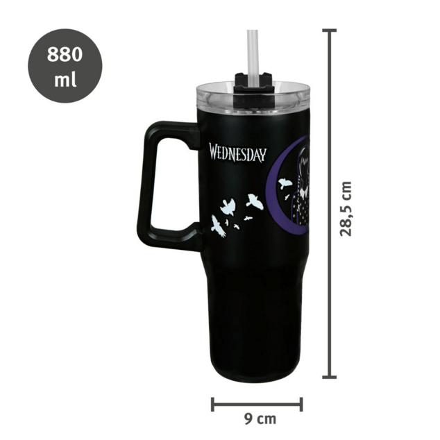 Termohrnček 880 ml WEDNESDAY