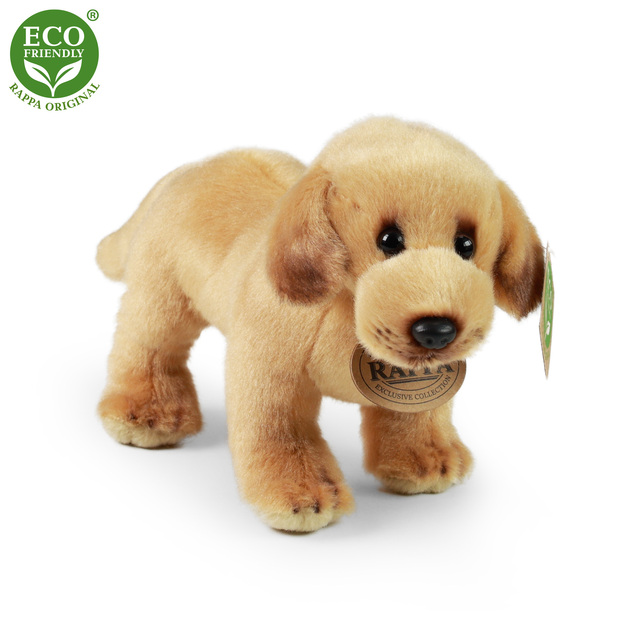 Plyšový labrador stojaci 20 cm ECO-FRIENDLY
