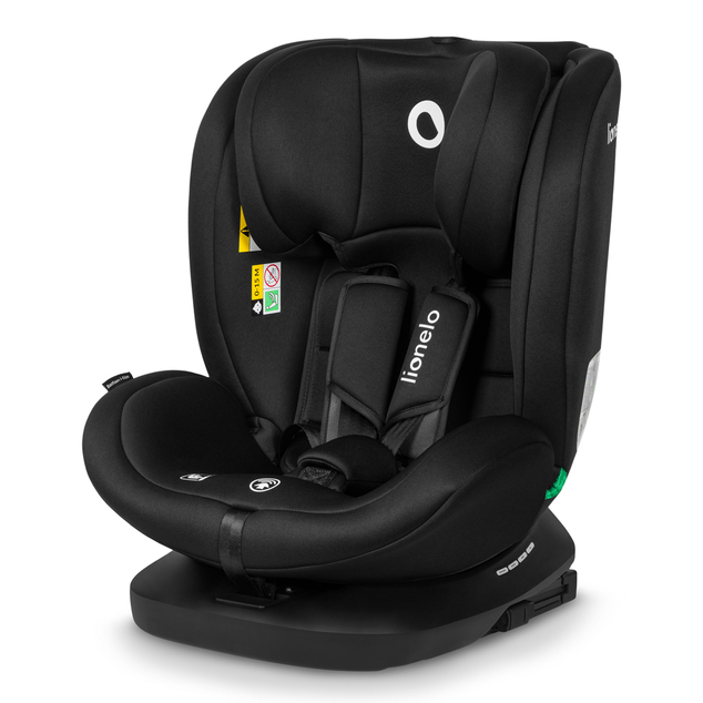 Lionelo Autosedačka Bastiaan i-Size (40-150 cm) Black Carbon