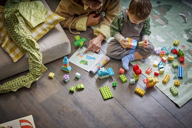 LEGO® DUPLO® 10479 Farebný kreatívny box s kockami