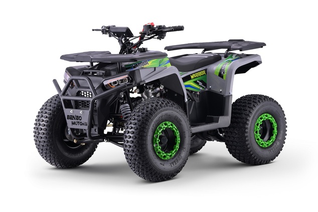 Benzínová štvorkolka pre deti Beneo Motors WARRIOR zelená - 125cm3