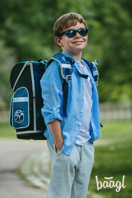 BAAGL Iskolai táska Ergo Skateboard