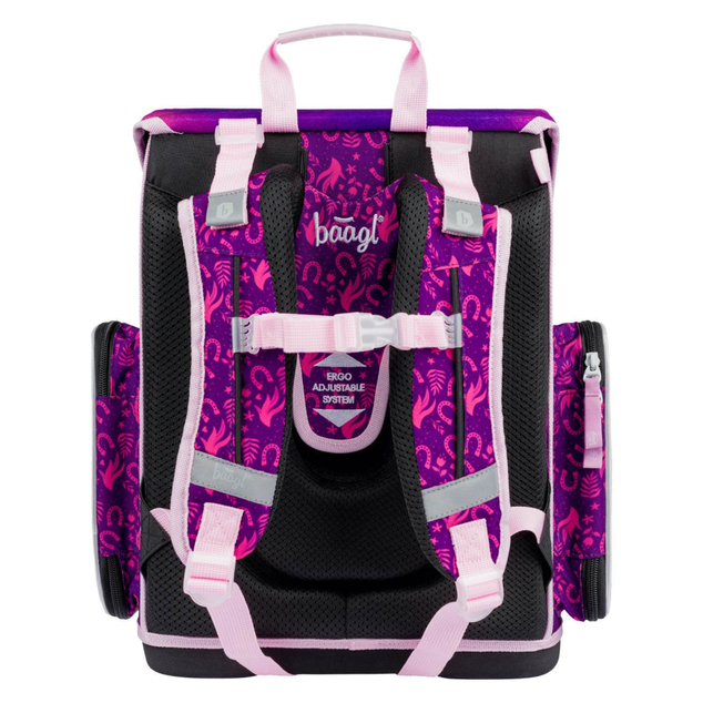 BAAGL SET 5 Ergo Cavallo: cartella, astuccio, sacchetto, grembiule, portafoglio