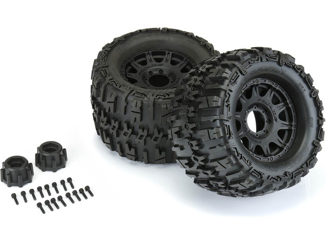 Pro-Line koleso 3.8", pneu Trencher X, disk Raid H17 čierny (2)