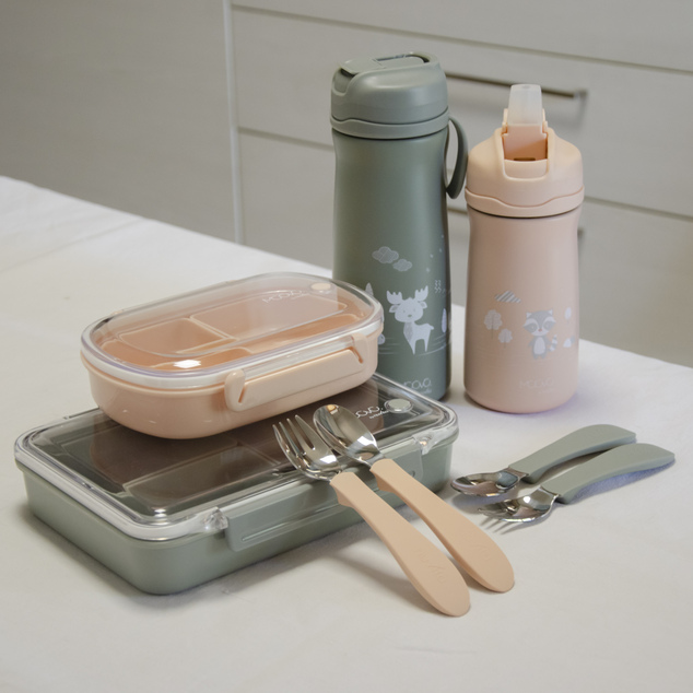 Box na desiatu 490 ml, Powder Blue