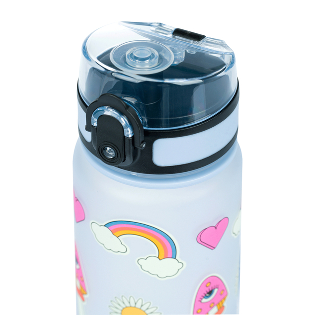 BAAGL Tritanflasche für Getränke Hippie, 500 ml
