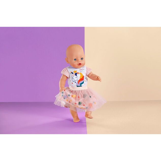 Zapf BABY born Tutu šatôčky jednorožec, 43 cm