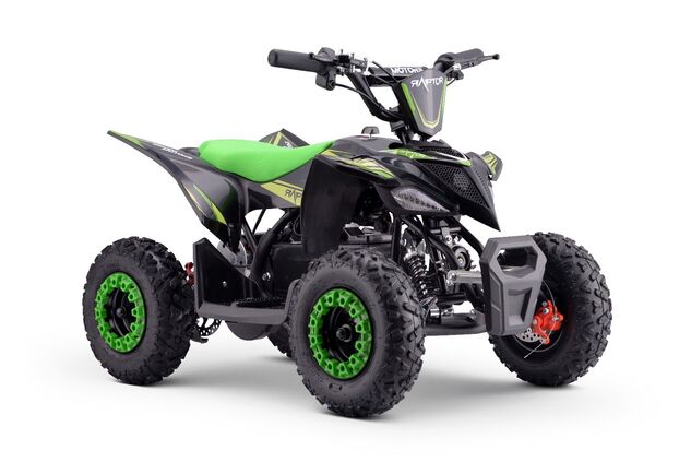 Elektrisches Kinder-Quad Beneo Motors Raptor grün - 800W