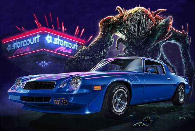 ModelSet STRANGER THINGS auto 67728 - Chevy Camaro Z/28 (1:24)