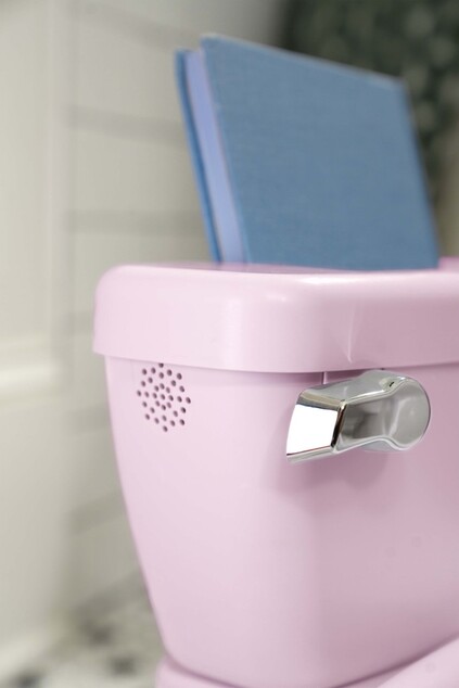 INGENUITY Kinder-Toilette mit Geräusch My Size™ Rosa