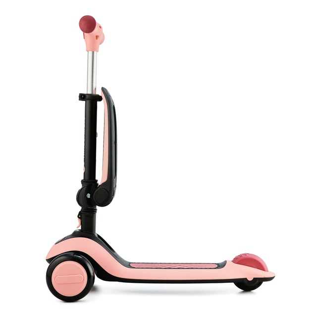 KINDERKRAFT Odrážadlo a kolobežka 2v1 Halley Rose pink