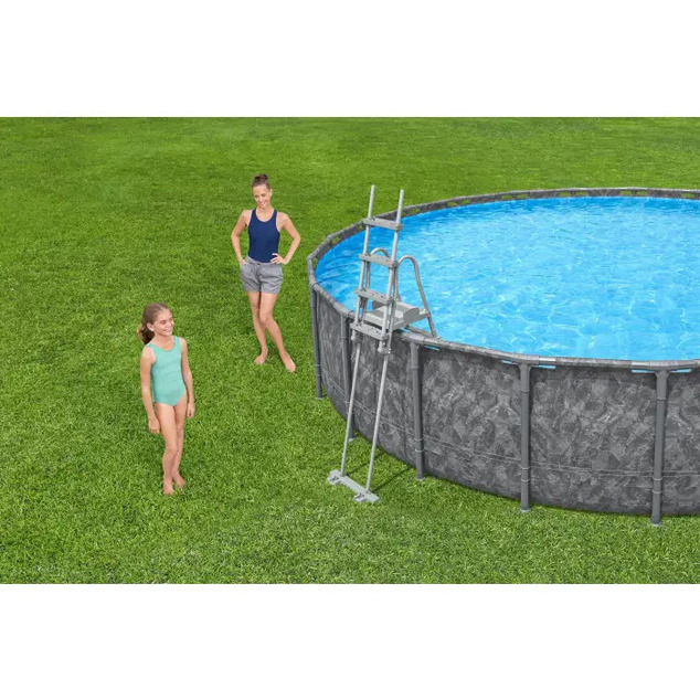 Escalera de seguridad Bestway Flowclear 1.32m
