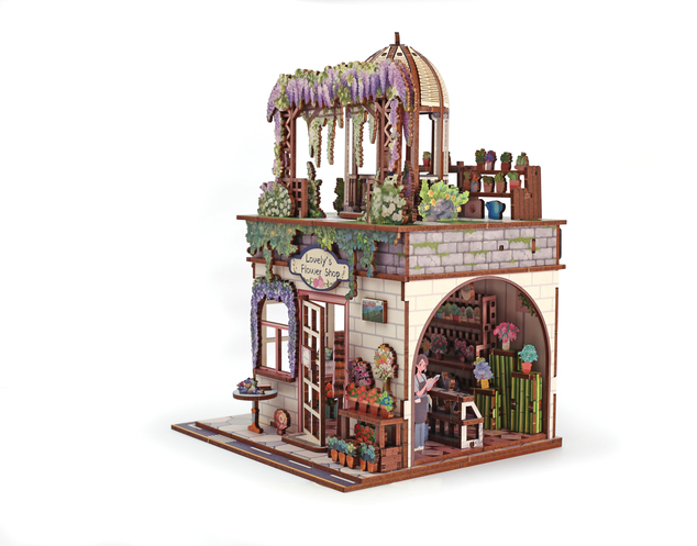 GRAINE CREATIVE Modelo 3D de madera Floristería