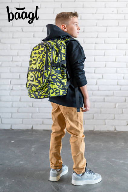 Schulrucksack Core Lime