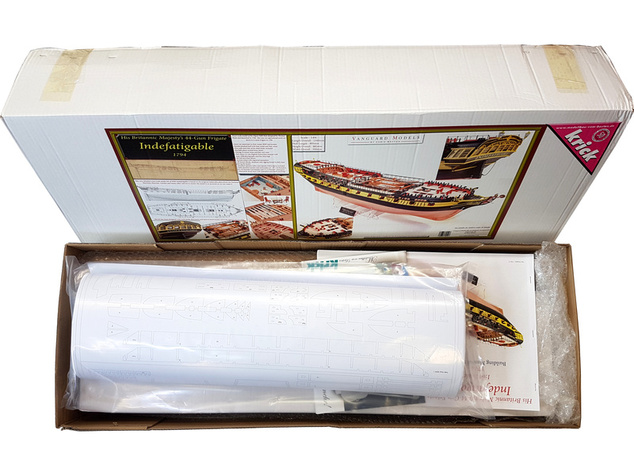 Vanguard Models HMS Indefatigable 1794 1:64 kit