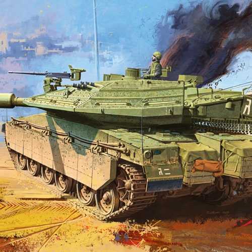 Model komplet rezervoarja 13227 - MERKAVA MK.IV LIC (1:35)