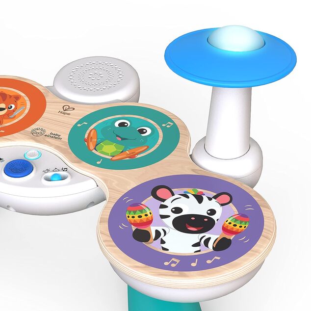 BABY EINSTEIN Hračka hudobná Set bubnov Together in Tune Drums™ Connected Magic Touch™ HAP