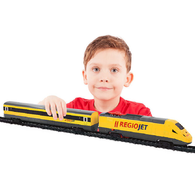 Tren RegioJet con sonido y luz