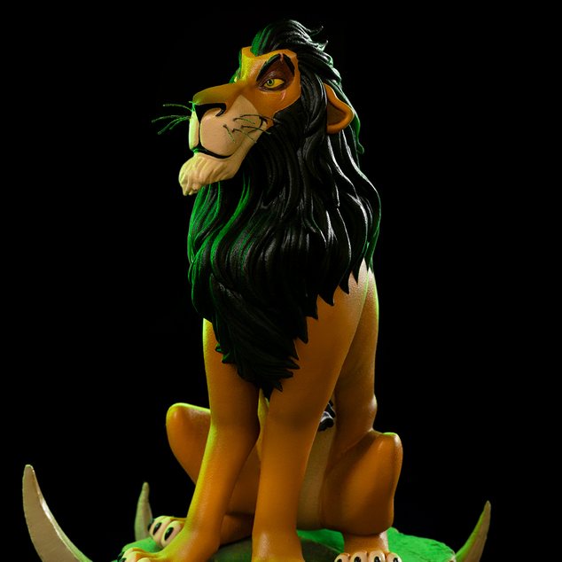 Iron Studios Der König der Löwen - Scar Statue Art Scale 1/10