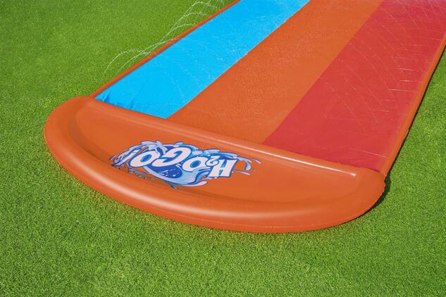 Bestway 52479 H2OGO!® Tsunami Splash Ramp™ Wasserrutsche für 3 Personen 488 x 214 cm