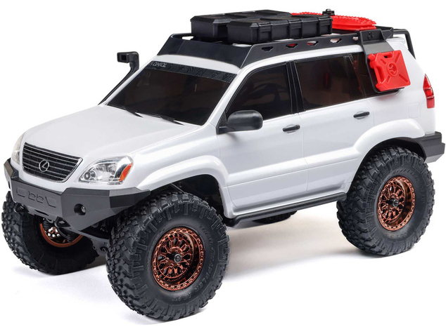 Axial SCX24 Lexus GX 470 1:24 4WD RTR biely