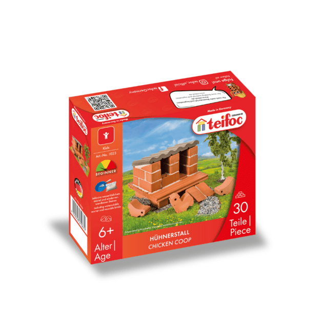 TEIFOC stavebnica Slepačí kurník 30 dielikov