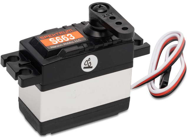 Spektrum servo S663 vodoodolné, 5.5kg.cm 0.20s/60° 25T
