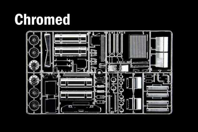Model Kit teherautó 90727 - Fekete Mennydörgés Ausztrál Teherautó (1:24)