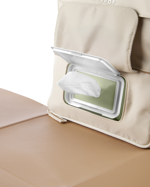 SKIP HOP Tappetino fasciatoio da viaggio Clean Slate Oat
