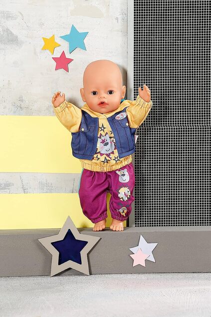 Baby Born Kleidung mit Kapuzenpullover, 43 cm