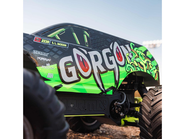 Arrma Gorgon 1:10 Smart RTR oceľová