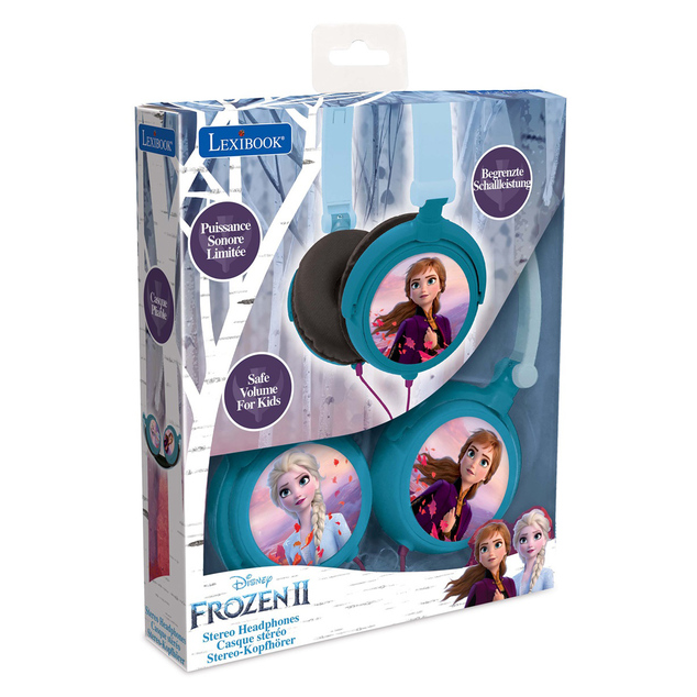 Lexibook Skladacie drôtové slúchadlá Frozen