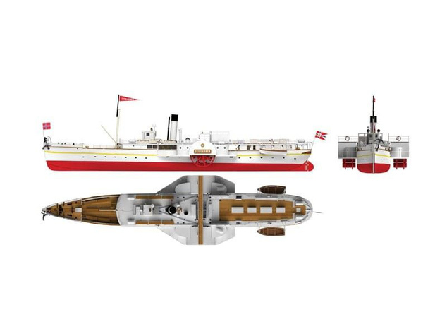 Modell-Tec D/S Skibladner 1:60 Bausatz