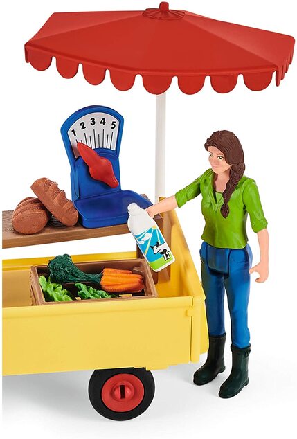 Schleich Mobilný farmársky stánok