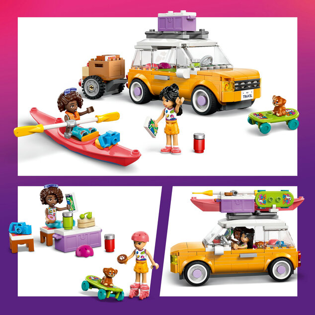 LEGO® Friends 42659 Excursie cu mașina cu prietenii