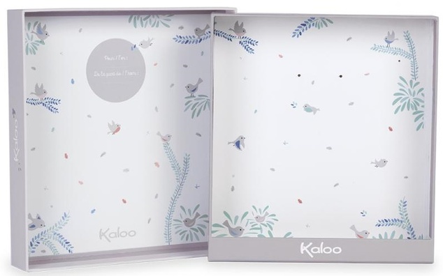Kaloo Plume Plüsch Schmusetuch für Babys Weißer Bär