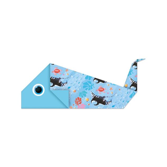 Janod Atelier Sada Mini Origami papierové skladačky Magický oceán